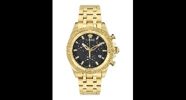 Versace Fornax VE0W00525 Horloge - Staal - Goudkleurig - Ø 43 mm