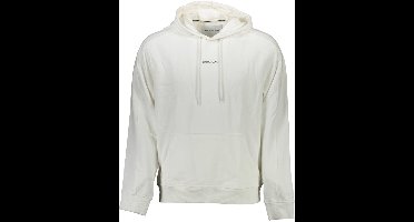 Calvin Klein Serie - Witte Heren Hoodie - 2XL - Logo - 100% Organisch Katoen