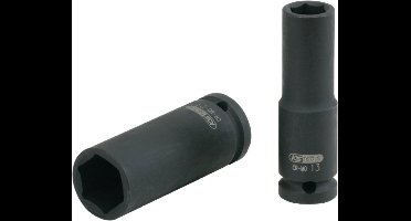 KS TOOLS 1/2" zeskant-slagdop, lang, 17 mm ( 515.1117 )