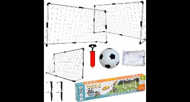 BK Serie - Voetbaldoel - 120x80cm - Incl. Bal en Pomp