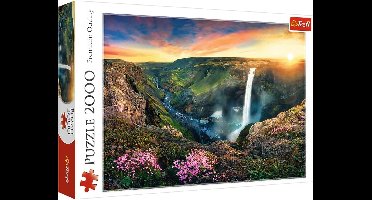 Trefl Serie - Puzzle - 2000 Stukjes - Wodospad Haifoss