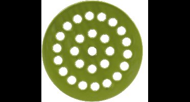 Esschert Design Bloemenschikker voor in vaas - bloemverdeler - boeketring - Dia 12,5 cm - groen - vaas raster - dolomiet