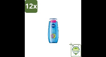 Nivea – Douchegel – Creme Mood Detox – 250 ml - Voordeelverpakking - 12 stuks - Douchegel - Zeezout