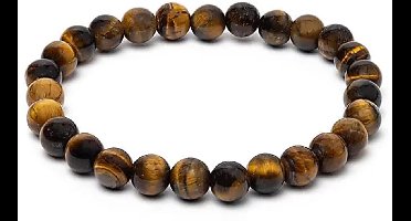 Armband voor brede pols met tijgeroog