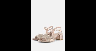 Marco Tozzi Sandalen roze Metallic Synthetisch - Maat 42