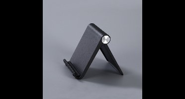 Universele tablet-/telefoonstandaard – Geschikt voor tablets/telefoons tot 10 inch, ideaal voor gebruik op kantoor en thuis, zwart.