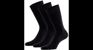 Apollo - 6-Pack - Modal Sokken - Zijdezacht - Vochtabsorberend - Heren / Dames - antraciet - 39-42 - 121461000