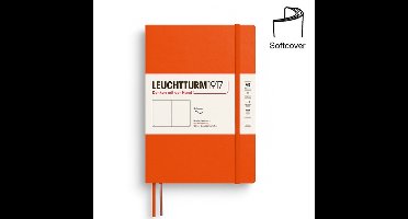 Leuchtturm1917 A5 Medium Notitieboek Softcover blanco Pumpkin