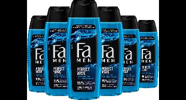 Fa Perfect Wave Showergel 6x 250ml - Voordeelverpakking