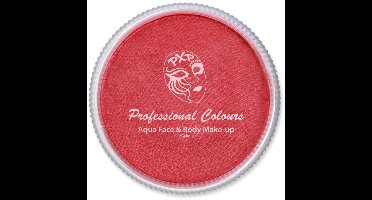 Aqua face & body paint Pearl Red 30 gram