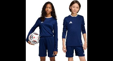 adidas T-shirt Kinderen Entrada 26 Long Sleeve Jersey Donkerblauw - Maat 140cm