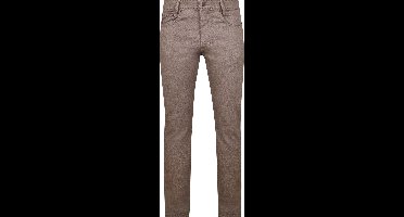 Mac Broek Arne Melange Bruin - Maat W 29 - L 32 - Heren - Five-pocket broek