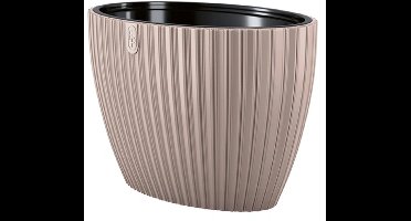 Vita bloempot Mika ovaal 40 taupe