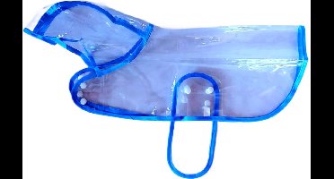 Honden regenjas - XXXS - Voor hele kleine hondjes - Doorzichtig - Bauw - Kleine maat - Jasje - Regenjas - Hondenregenjas - Waterproof jas - Hondenkleding
