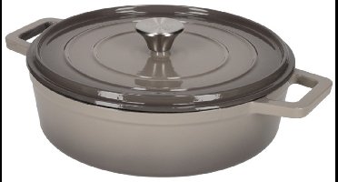 JENS Living Gietijzeren Braadpan 28CM – Hoogwaardige Stevige Koekenpan voor Inductie, Oven & Barbecue