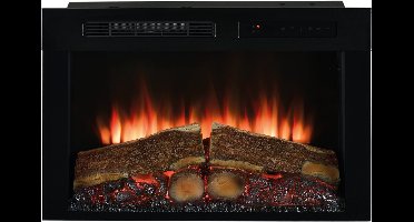 Dimplex Spark 26 Sfeerhaard Elektrisch - Elektrische haard inbouw - 2000 watt verwarming - Optiflame LED Vlameffect - Ventilatorkachel & thermostaat - Openhaard met geluid - Bedienbaar via Bluetooth app of afstandsbediening