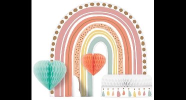 Centrpiece Boho rainbow 24 x 22 cm