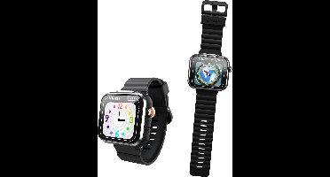 VTech smartwatch KidiZoom Max zwart - educatief kinderspeelgoed horloge.