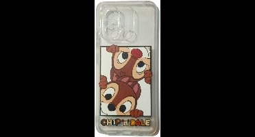 DISNEY telefoonhoesje / cover - XIAOMI REDMI 12C/REDMI 11A -chip and dale - deels transparant
