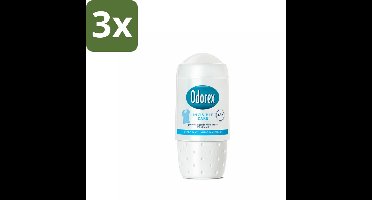 3 x Odorex Deodorant Roller Invisible Care 50 ml - Onvisibel Zweetbehandeling - Witte Strepen Voorkomen - Anti-witte Strepen - Zweetbehandeling - Onzichtbare Deodorant
