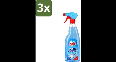 3 x At Home - Clean - Glasreiniger Spray - Streepvrij - 750 ml - Glas Reinigen - Streepvrije Reiniging - Glas Reiniger - Ramen Reinigen - Spiegel Reinigen