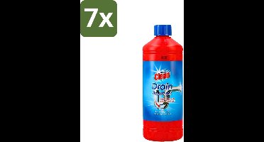 7 x At Home - Clean - Afvoer Ontstopper - Gel - Sterk - 1 L - Afvoer Ontstopper Gel - Afvoer Ontstopper - Verstopping Oplossen - Afvoer Verstopt - Afvoer Ontstoppen