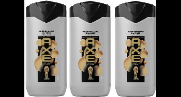 Axe Fine Fragrance Douchegel - Marshmallow Smoke Fifa Design - 3 x 225 ml