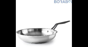 Koekenpan - RVS - Ø24 cm - Inductiegeschikt - Spülmaschinenbestendig