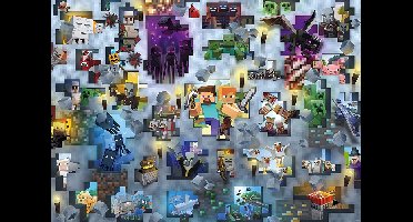 Ravensburger puzzel Minecraft - 1000 stukjes legpuzzel.