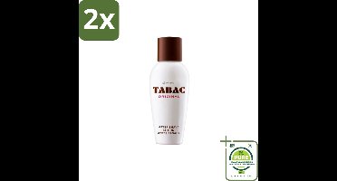 Tabac – Aftershave Lotion – Original – 150 ml - Voordeelverpakking - 2 stuks - Aftershave lotion - Huid verzorgen