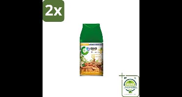 Air Wick Freshmatic – Automatische Luchtverfrisser Navulling – Sensual Vanilla – 250 ml - Voordeelverpakking - 2 stuks - Geur - Geurverspreiding