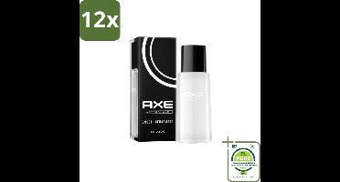 Axe – Aftershave – Black – 100 ml - Voordeelverpakking - 12 stuks - Aftershave - Huidverzorging