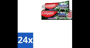 Colgate – Tandpasta – MaxFresh Whitening Bamboo Charcoal – 100 ml - Voordeelverpakking - 24 stuks