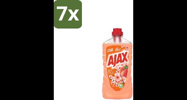 Ajax – Allesreiniger – Perzik – 1000 ml - Bulkverpakking - 7 stuks