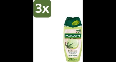 3 x Palmolive – Douchegel – Nourish & Revive – 500 ml - Douchegel - Voedende Douchegel - Verzorgende Douchegel - Melkbestanddelen - Fruitextracten