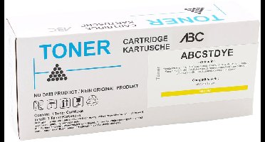 ABC huismerk toner geel 24000 pagina's geschikt voor Oki Pro 9542