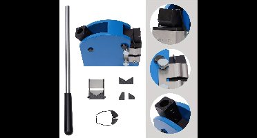 Plaatbuiger – Metaalbuiger – Kantentang – Buigapparaat – Rekker – Handmatig Gereedschap – 1,2 mm Capaciteit – 45 mm Hoekradius – Blauw
