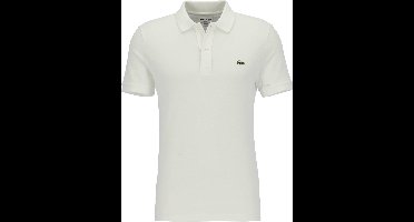 Lacoste Heren Poloshirt - White - Maat M