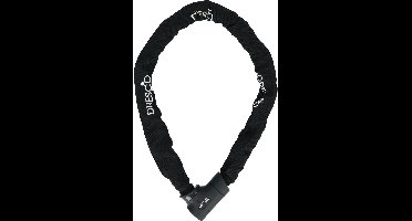 Dresco Kettingslot - Goedgekeurd ART2** - MBT 4234 -Lengte 90cm - Diameter 8.3mm - Anti-boor en zaagbescherming - Security Range 15 - Flexibele beschermhoes