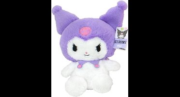 Kuromi (Paars) Hello Kitty Fluffy Pluche Knuffel 30 cm - Speelgoed Knuffels voor Kinderen Meisjes - Kat Cat Kitten Plush Toy
