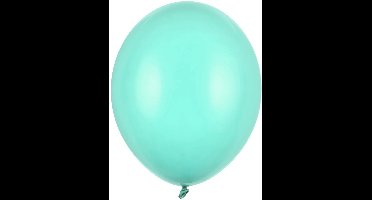 50 Ballonnen Pastel Light Mint - 27 cm