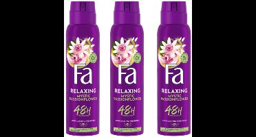 Fa Relaxing Mystic Passionflower - Voordeelverpakking - 3 x 150 ml