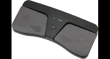 Page Turner Pedaal met Bluetooth enkele schakelaar voor muziekpagina's - Draadloos Zwart - Handige accessoire voor tablets en smartphones.