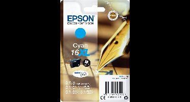 EPSON 16XL inktcartridge cyaan high capacity 6.5ml 450 paginas 1-pack RF-AM blister