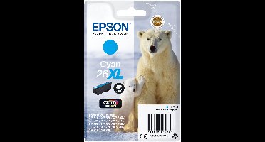 EPSON 26XL inktcartridge cyaan high capacity 9.7ml 700 paginas 1-pack RF-AM blister