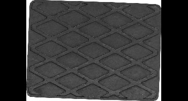 BGS Auto Krik Pad - Rubber blok - extra plat - 160 x 120 x 20 mm - geschikt voor o.a. hefbruggen - potkrikken - autokrikken - Bandenbruggen - BGS7036