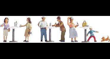 NOCH 15833 H0 Stad en platteland figuren Geverfd, Staand