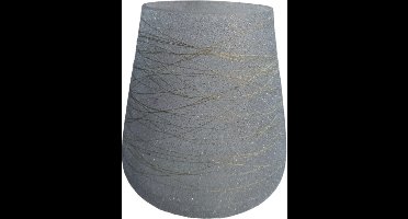 Mica Decorations Windlicht  l.grijs H16 x D15cm