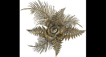 Wanddecoratie - XL - Wanddecoratie - 3d - Groen/Goud