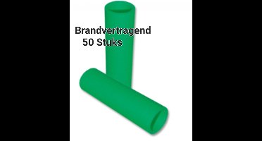 Serpentine BRANDVERTRAGEND, Brandveilig, Groen , Papier, 50 rolletjes, Carnaval, Verjaardag, Horeca, Voetbal, WK, Kerst